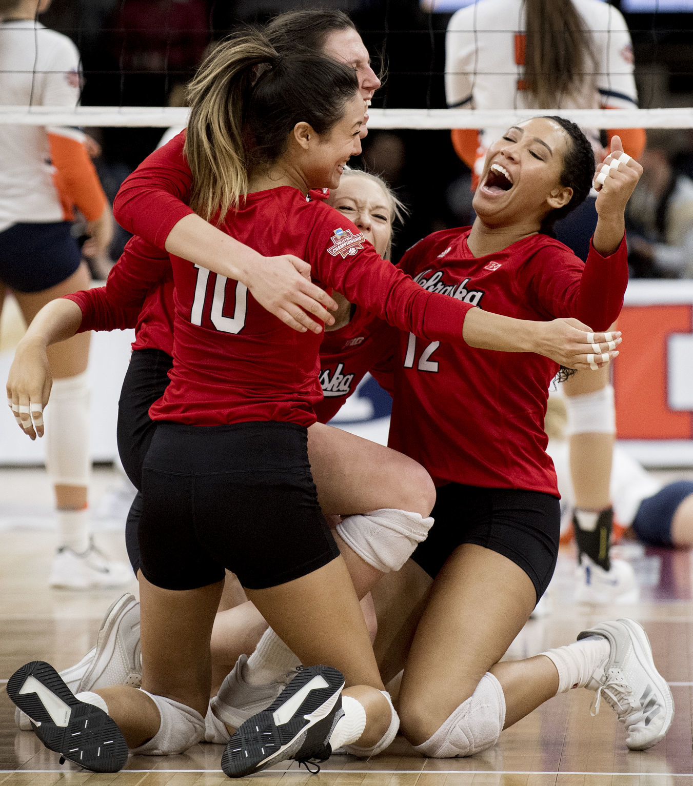 Nebraska volleyball vs. Illinois, 12.13